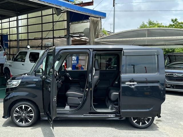 スペーシアカスタム ハイブリッドＸＳ　ＳＤナビ　両側パワードア　新車保証書　衝突軽減ブレーキ　コーナーセンサー　レーン逸脱警報　ハーフレザーシート　フルセグＴＶ　Ｂｌｕｅｔｏｏｔｈ　バックカメラ　ドラレコ　クルコン　シートヒーター　ＬＥＤヘッドライト　後席サーキュレーター（39枚目）