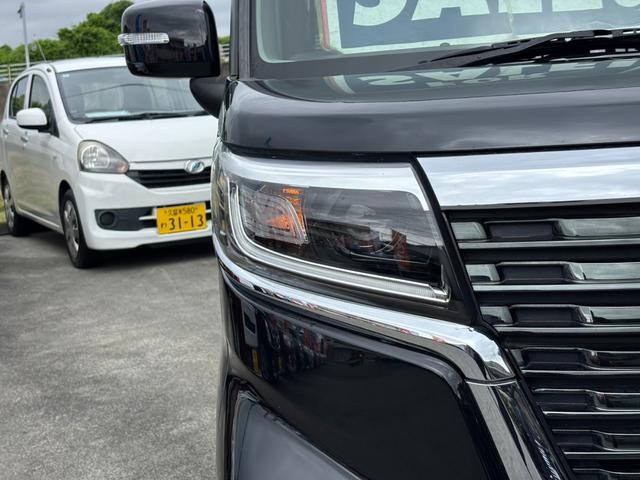 スペーシアカスタム ハイブリッドＧＳ　ＳＤナビ　左パワードア　新車保証書　衝突軽減ブレーキ　コーナーセンサー　レーン逸脱警報　ＴＶ　Ｂｌｕｅｔｏｏｔｈ　シートヒーター　ステリモ　ＬＥＤヘッドライト　ＬＥＤフォグ　オートハイビーム　純正１４ＡＷ　ＥＴＣ　後席サンシェード（26枚目）