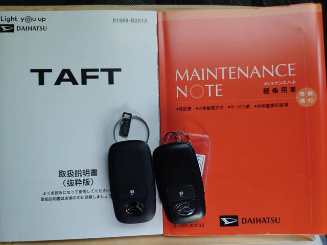 タフト Ｇ　純正ディスプレイオーディオ　衝突軽減ブレーキ　新車保証書　コーナーセンサー　レーン逸脱警報　Ｂｌｕｅｔｏｏｔｈ　バックカメラ　シートヒーター　スカイルーフ　電動Ｐブレーキ　オートブレーキホールド　ルーフレール　ステリモ　ＬＥＤライト　ＬＥＤフォグ　ＵＳＢ入力（22枚目）