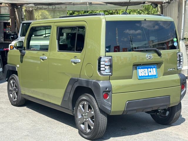 タフト Ｇターボ　衝突軽減ブレーキ　クルーズコントロール　コーナーセンサー　レーン逸脱警報　スカイルーフ　シートヒーター　電動Ｐブレーキ　オートブレーキホールド　ターボ　ＬＥＤライト　ＬＥＤフォグ　オートハイビーム　ルーフレール　ＵＳＢ入力　純正１５ＡＷ（9枚目）