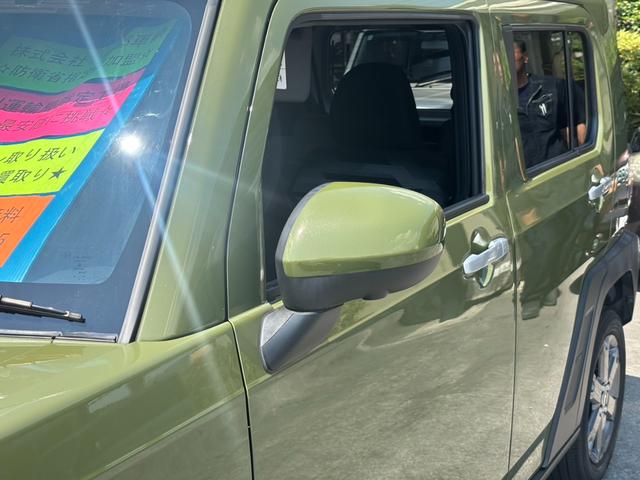 タフト Ｇターボ　衝突軽減ブレーキ　クルーズコントロール　コーナーセンサー　レーン逸脱警報　スカイルーフ　シートヒーター　電動Ｐブレーキ　オートブレーキホールド　ターボ　ＬＥＤライト　ＬＥＤフォグ　オートハイビーム　ルーフレール　ＵＳＢ入力　純正１５ＡＷ（28枚目）