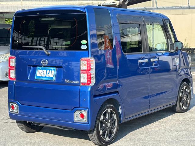 ウェイク ＧターボリミテッドＳＡＩＩＩ　純正８インチナビ　両側Ｐドア　新車保証書　衝突軽減ブレーキ　レーン逸脱警報　全方位カメラ　フルセグＴＶ　Ｂｌｕｅｔｏｏｔｈ　ドラレコ　ステリモ　ターボ　ＬＥＤヘッドライト　ＬＥＤフォグ　革巻ハンドル　後席サンシェード　スマートキー（7枚目）