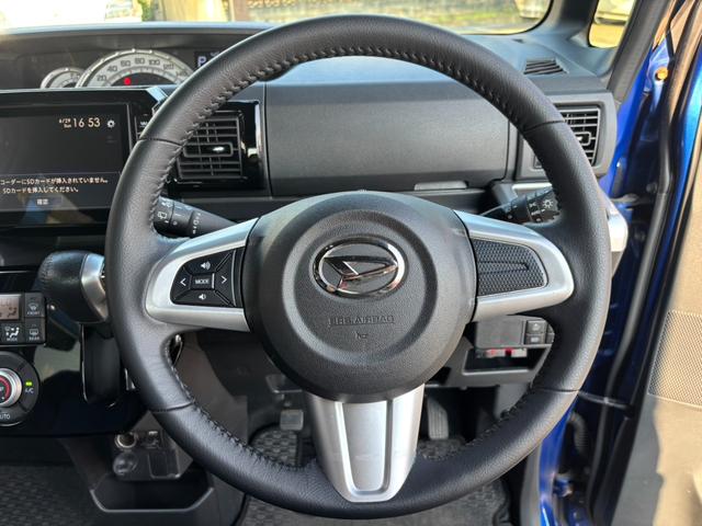 ウェイク ＧターボリミテッドＳＡＩＩＩ　純正８インチナビ　両側Ｐドア　新車保証書　衝突軽減ブレーキ　レーン逸脱警報　全方位カメラ　フルセグＴＶ　Ｂｌｕｅｔｏｏｔｈ　ドラレコ　ステリモ　ターボ　ＬＥＤヘッドライト　ＬＥＤフォグ　革巻ハンドル　後席サンシェード　スマートキー（12枚目）