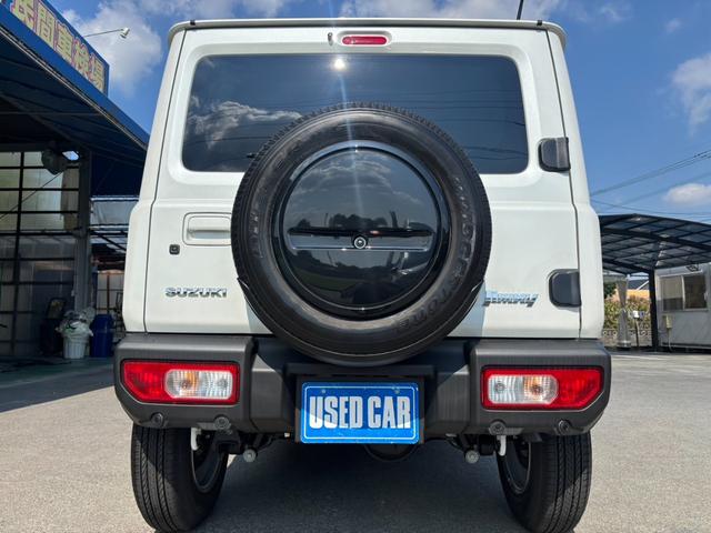 ジムニー ＸＣ　４ＷＤ　ＡＴ　届出済未使用車　衝突軽減ブレーキ　コーナーセンサー　レーン逸脱警報　クルーズコントロール　シートヒーター　ターボ　ＬＥＤヘッドライト　フォグ　純正１６ＡＷ　革巻ハンドル　スマートキー　電格ミラー　集中ドアロック　アイドリングストップ（36枚目）