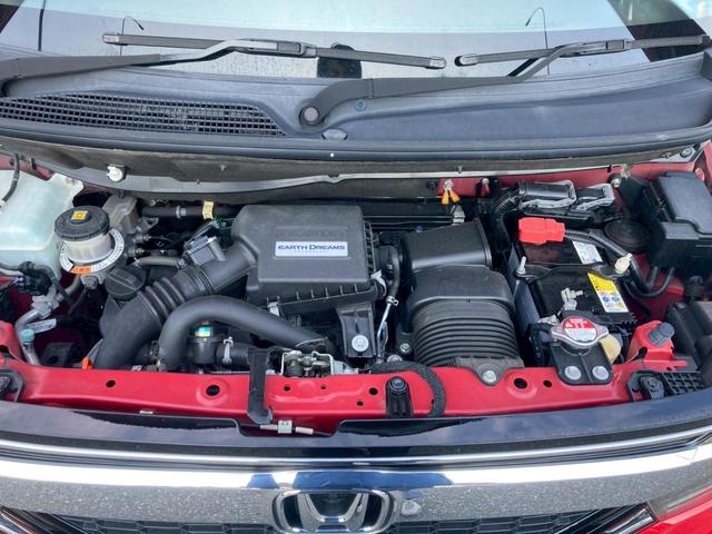 Ｎ－ＢＯＸカスタム Ｇ・Ｌターボホンダセンシング　純正８インチＳＤナビ　両側パワードア　新車保証書　衝突軽減ブレーキ　コーナーセンサー　レーン逸脱警報　Ｂｌｕｅｔｏｏｔｈ　フルセグＴＶ　バックカメラ　ＥＴＣ　ドラレコ　パドルシフト　クルコン　純正１５ＡＷ　革巻ハンドル（25枚目）