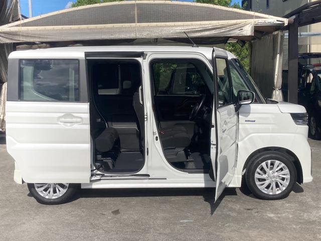 スペーシアカスタム ハイブリッドＧＳ　届出済未使用車／メモリーナビ　衝突軽減装置　左パワードア　新車保証書　コーナーセンサー　レーン逸脱警報　ＴＶ　クルーズコントロール　シートヒーター　電動Ｐブレーキ　ＬＥＤへッドライト　ＬＥＤフォグ　オートハイビーム　純正１４ＡＷ（37枚目）
