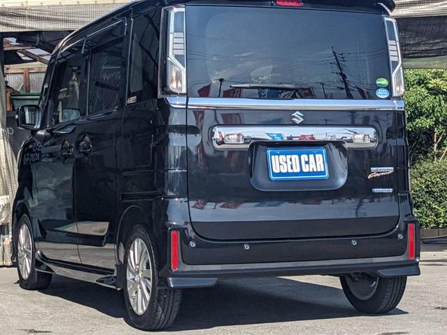スペーシアカスタム ハイブリッドＧＳ　ＳＤナビ　衝突軽減装置　Ｂｌｕｅｔｏｏｔｈ　コーナーセンサー　レーン逸脱警報　フルセグＴＶ　シートヒーター　ＤＶＤ再生　バックカメラ　ＥＴＣ　ＬＥＤヘッドライト　オートハイビーム　純正フルエアロ　スマートキー　アイドリングストップ　電格ミラー（47枚目）