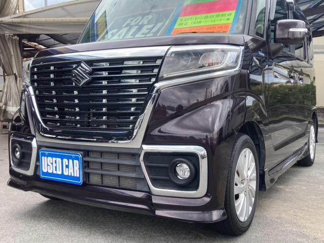 スペーシアカスタム ハイブリッドＧＳ　ＳＤナビ　左パワードア　衝突軽減ブレーキ　コーナーセンサー　新車保証書　レーン逸脱警報　ドラレコ　フルセグＴＶ　Ｂｌｕｅｔｏｏｔｈ　バックカメラ　純正１４ＡＷ　シートヒーター　ＬＥＤヘッドライト　ＬＥＤフォグ　ステリモ　アイドリングストップ（38枚目）