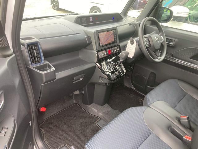タント カスタムＸ　届出済未使用車　ＳＤナビ　衝突軽減ブレーキ　両側パワードア　Ｂｌｕｅｔｏｏｔｈ　フルセグＴＶ　バックカメラ　コーナーセンサー　レーン逸脱警報　シートヒーター　電動Ｐブレーキ　ＬＥＤヘッドライト　ＬＥＤフォグ　オートハイビーム　純正１４ＡＷ（12枚目）