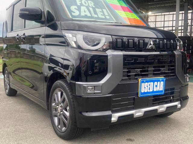 デリカミニ Ｔ　プレミアム　４ＷＤ　届出済未使用車　メモリーナビ　ターボ　両側Ｐドア　衝突軽減装置　新車保証書　コーナーセンサー　レーン逸脱警報　フルセグＴＶ　クルコン　ステアリングヒータ　全方位カメラ　ハーフレザーシート　電動Ｐブレーキ　シートヒータ　パドルシフト（35枚目）