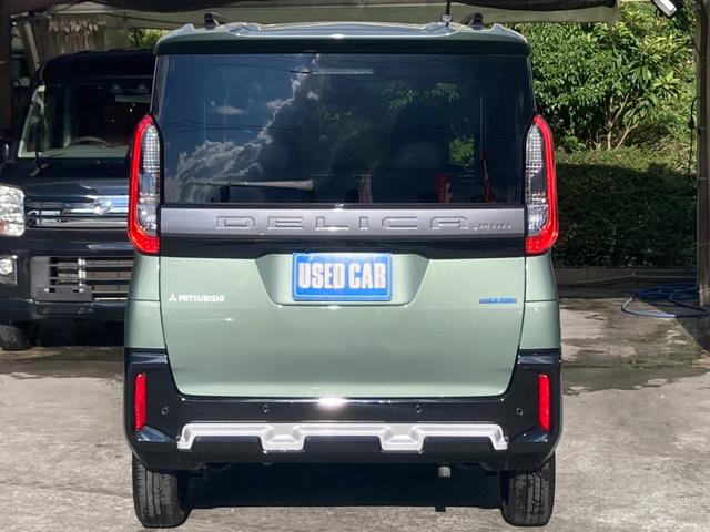 デリカミニ Ｇ　衝突軽減装置　左パワードア　コーナーセンサー／新車保証書　バックカメラ　シートヒーター　ハーフレザーシート　レーン逸脱警報　ＬＥＤヘッドライト　ＬＥＤフォグ　オートライト　オートハイビーム　アイドリングストップ　革巻ハンドル　ルーフレール　電格ミラー（7枚目）