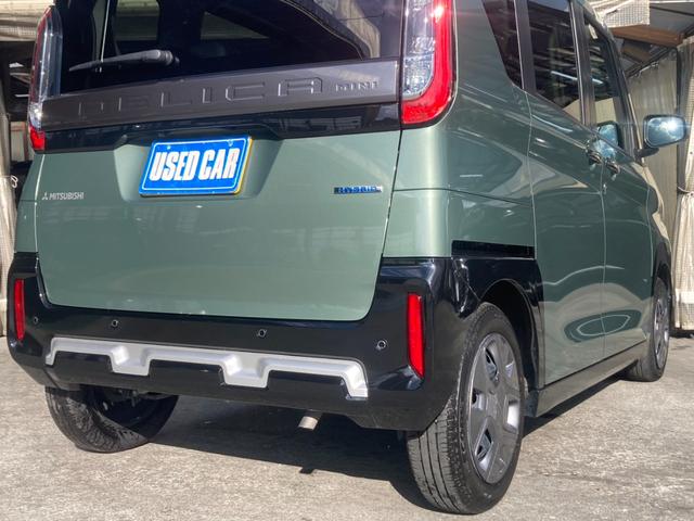 デリカミニ Ｇ　衝突軽減装置　左パワードア　コーナーセンサー／新車保証書　バックカメラ　シートヒーター　ハーフレザーシート　レーン逸脱警報　ＬＥＤヘッドライト　ＬＥＤフォグ　オートライト　オートハイビーム　アイドリングストップ　革巻ハンドル　ルーフレール　電格ミラー（42枚目）