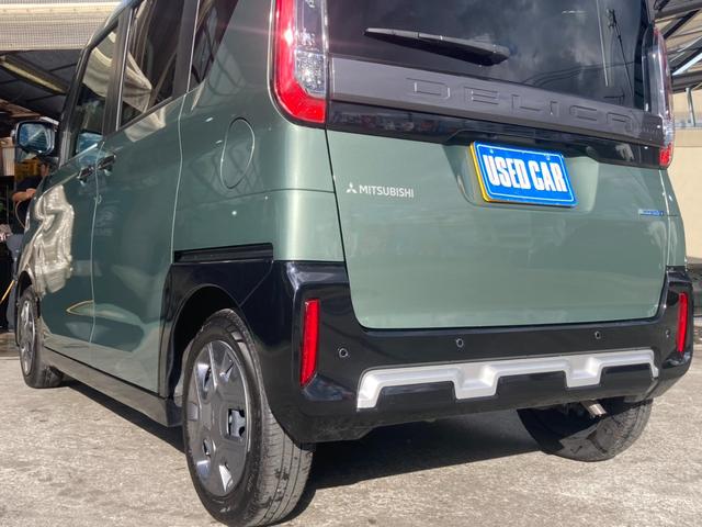 デリカミニ Ｇ　衝突軽減装置　左パワードア　コーナーセンサー／新車保証書　バックカメラ　シートヒーター　ハーフレザーシート　レーン逸脱警報　ＬＥＤヘッドライト　ＬＥＤフォグ　オートライト　オートハイビーム　アイドリングストップ　革巻ハンドル　ルーフレール　電格ミラー（43枚目）