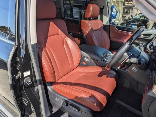 ＬＸ ＬＸ５７０　モデリスタ　マクレビ　リアエンター　茶革シート　サンルーフ　純正ＯＰ２１アルミ　エアサス　純正ナビ　新車保証書　Ｂｌｕｅｔｏｏｔｈ　クールＢＯＸ　全方位カメラ　２．０ＥＴＣ　フルセグ　クルコン　パワーシート　衝突軽減ブレーキ　走行中視聴可（11枚目）
