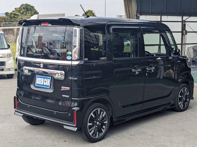 スペーシアカスタム ハイブリッドＸＳターボ　ワンオーナー　／純正ナビ　両側Ｐドア　衝突軽減装置　コーナーセンサー　新車保証書　全方位カメラ　クルコン　フルセグＴＶ　バックカメラ　Ｂｌｕｅｔｏｏｔｈ　ドラレコ　ハーフレザーシート　ＥＴＣ　シートヒーター　パドルシフト　オートハイビーム（6枚目）