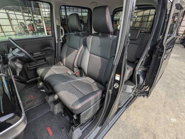 スペーシアカスタム ハイブリッドＸＳターボ　ワンオーナー　／純正ナビ　両側Ｐドア　衝突軽減装置　コーナーセンサー　新車保証書　全方位カメラ　クルコン　フルセグＴＶ　バックカメラ　Ｂｌｕｅｔｏｏｔｈ　ドラレコ　ハーフレザーシート　ＥＴＣ　シートヒーター　パドルシフト　オートハイビーム（15枚目）