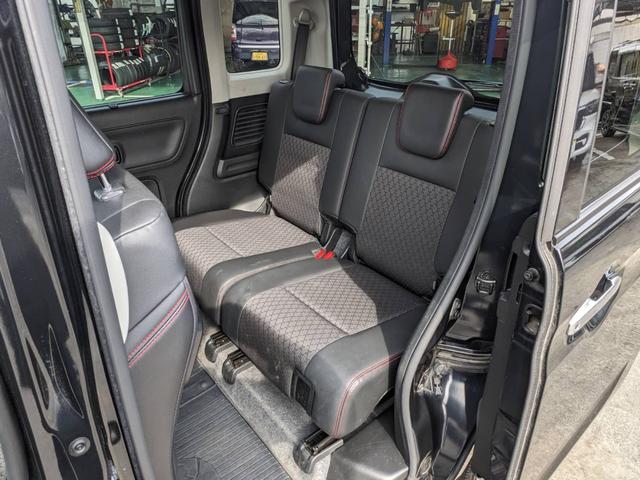 スペーシアカスタム ハイブリッドＸＳターボ　ワンオーナー　／純正ナビ　両側Ｐドア　衝突軽減装置　コーナーセンサー　新車保証書　全方位カメラ　クルコン　フルセグＴＶ　バックカメラ　Ｂｌｕｅｔｏｏｔｈ　ドラレコ　ハーフレザーシート　ＥＴＣ　シートヒーター　パドルシフト　オートハイビーム（17枚目）