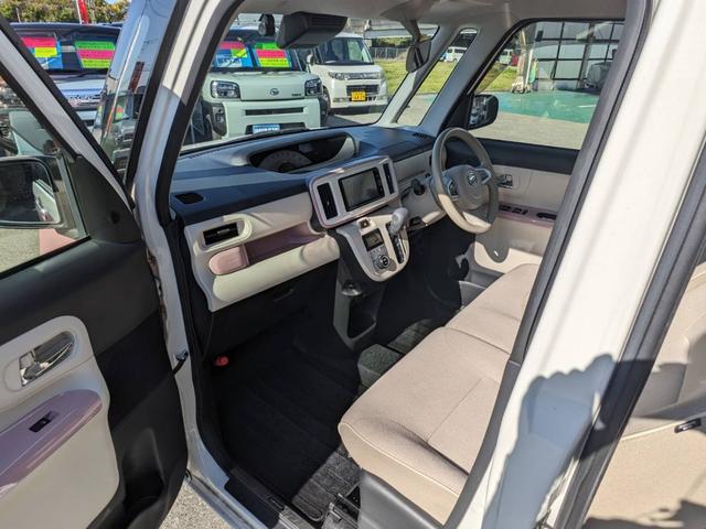 ムーヴキャンバス Ｘメイクアップリミテッド　ＳＡＩＩＩ　ワンオーナー　純正ナビ　衝突軽減ブレーキ　両側パワードア　コーナーセンサー　全方位カメラ　フルセグＴＶ　Ｂｌｕｅｔｏｏｔｈ　前後ドラレコ　オートハイビーム　レーン逸脱警報　ＵＳＢ入力　スマートキー　アイドリングストップ（14枚目）