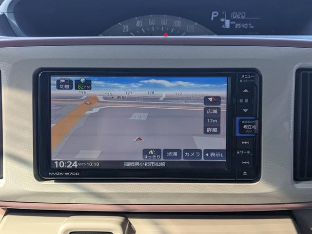 ムーヴキャンバス Ｘメイクアップリミテッド　ＳＡＩＩＩ　ワンオーナー　純正ナビ　衝突軽減ブレーキ　両側パワードア　コーナーセンサー　全方位カメラ　フルセグＴＶ　Ｂｌｕｅｔｏｏｔｈ　前後ドラレコ　オートハイビーム　レーン逸脱警報　ＵＳＢ入力　スマートキー　アイドリングストップ（18枚目）