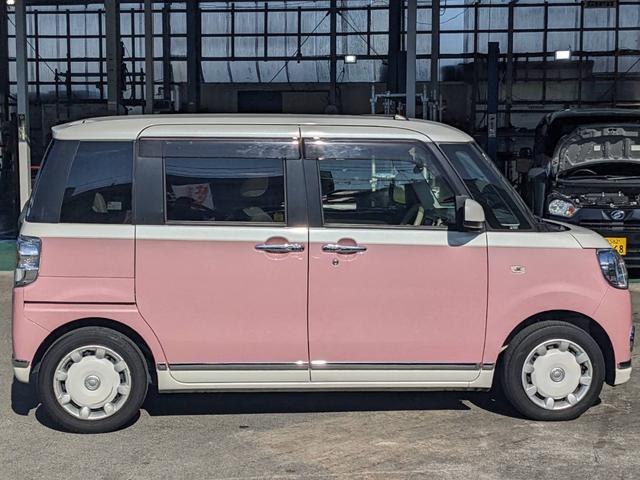 ムーヴキャンバス Ｘメイクアップリミテッド　ＳＡＩＩＩ　ワンオーナー　純正ナビ　衝突軽減ブレーキ　両側パワードア　コーナーセンサー　全方位カメラ　フルセグＴＶ　Ｂｌｕｅｔｏｏｔｈ　前後ドラレコ　オートハイビーム　レーン逸脱警報　ＵＳＢ入力　スマートキー　アイドリングストップ（36枚目）