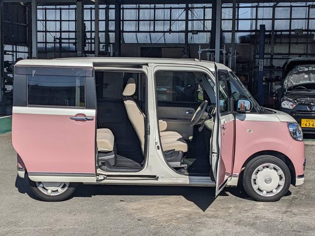 ムーヴキャンバス Ｘメイクアップリミテッド　ＳＡＩＩＩ　ワンオーナー　純正ナビ　衝突軽減ブレーキ　両側パワードア　コーナーセンサー　全方位カメラ　フルセグＴＶ　Ｂｌｕｅｔｏｏｔｈ　前後ドラレコ　オートハイビーム　レーン逸脱警報　ＵＳＢ入力　スマートキー　アイドリングストップ（37枚目）