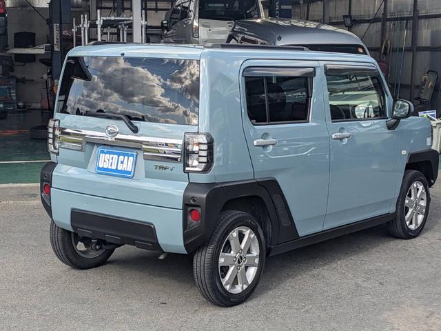 タフト G 純正SDナビ 衝突軽減ブレーキ コーナーセンサー フルセグTV Bluetooth バックカメラ 前後ドラレコ スカイルーフ シートヒーター ETC 電動Pブレーキ 純正15AW LEDヘッドライト オートハイビーム アイドリングストップ(6枚目)