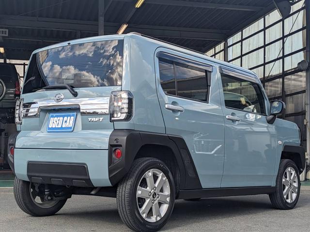 タフト G 純正SDナビ 衝突軽減ブレーキ コーナーセンサー フルセグTV Bluetooth バックカメラ 前後ドラレコ スカイルーフ シートヒーター ETC 電動Pブレーキ 純正15AW LEDヘッドライト オートハイビーム アイドリングストップ(45枚目)