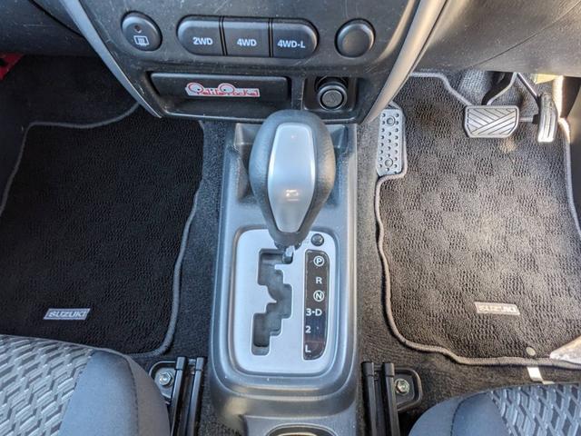 ジムニー ＸＧ　４ＷＤ　１０型ＡＴ　ワンオーナー　背面タイヤ　キーレス　ターボ　ドアバイザー　フェンダーミラー　ミラーヒーター　光軸調整ライト　集中ドアロック　エアコン　パワステ　パワーウィンドウ（11枚目）