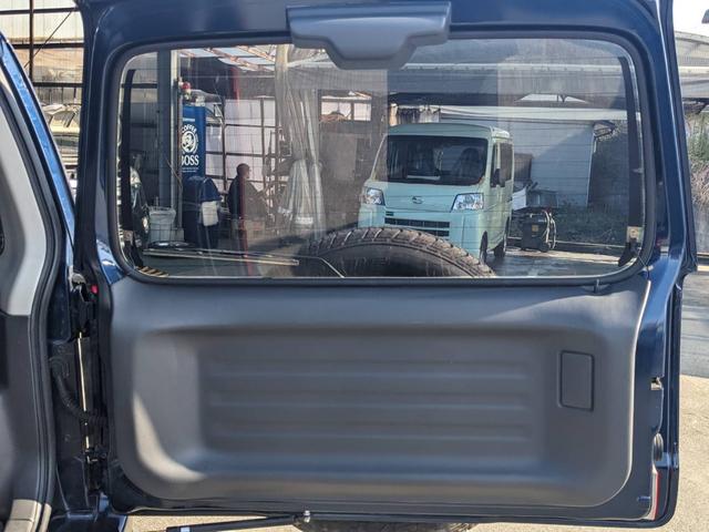 ジムニー ＸＧ　４ＷＤ　１０型ＡＴ　ワンオーナー　背面タイヤ　キーレス　ターボ　ドアバイザー　フェンダーミラー　ミラーヒーター　光軸調整ライト　集中ドアロック　エアコン　パワステ　パワーウィンドウ（50枚目）