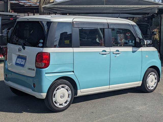 ★右斜め後ろからの一枚です★納車前にはバッチリ仕上げをしてご納車しております！商談時に小キズや線キズなど気になる所があればお気軽にご相談下さい♪内装の写真も是非ご覧ください♪