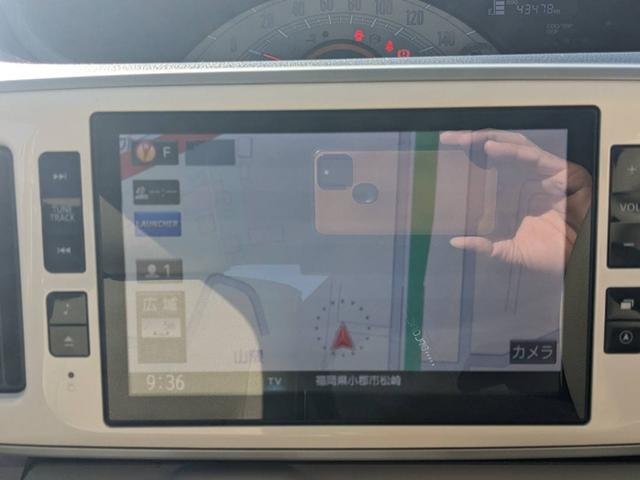 ムーヴキャンバス Ｘリミテッドメイクアップ　ＳＡＩＩ　純正８インチＳＤナビ　両側パワードア　衝突軽減装置　ドラレコ　全方位カメラ　ＥＴＣ　ＵＳＢ入力　Ｂｌｕｅｔｏｏｔｈ　フルセグＴＶ　ＤＶＤ再生　スマートキー　ＨＤＭＩ接続　ステリモ　アイドリングストップ　ＬＥＤフォグライト（2枚目）