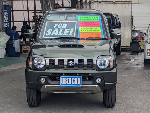 ジムニー ランドベンチャー　４ＷＤ　１０型ＡＴ　レザーシート　シートヒーター　フォグライト　ＥＴＣ　キーレス　電格ミラー　革巻ハンドル　ターボ　ドアバイザー　背面タイヤカバー　ミラーヒーター　フェンダーミラー　光軸調整ライト　純正１５ＡＷ　エアバック（4枚目）