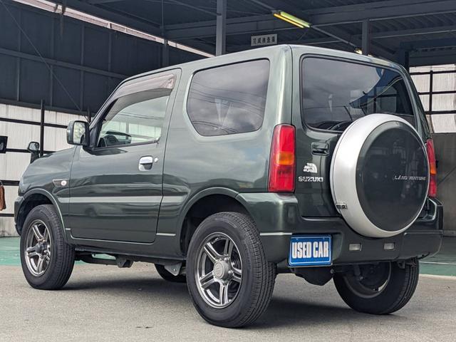 ジムニー ランドベンチャー　４ＷＤ　１０型ＡＴ　レザーシート　シートヒーター　フォグライト　ＥＴＣ　キーレス　電格ミラー　革巻ハンドル　ターボ　ドアバイザー　背面タイヤカバー　ミラーヒーター　フェンダーミラー　光軸調整ライト　純正１５ＡＷ　エアバック（47枚目）