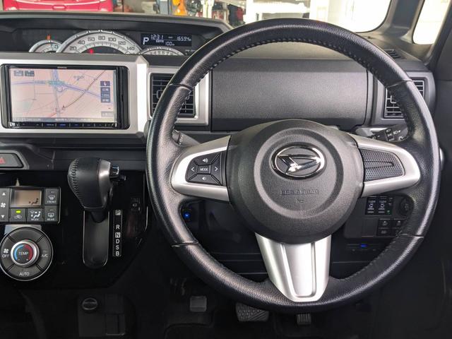 ウェイク ＧターボリミテッドＳＡＩＩＩ　ＳＤナビ　両側パワードア　衝突軽減ブレーキ　新車保証書　ドラレコ　Ｂｌｕｅｔｏｏｔｈ　全方位カメラ　ＴＶ　ＥＴＣ　コーナーセンサー　革巻ハンドル　レーン逸脱警報　純正１５ＡＷ　ＬＥＤヘッドライト　オートハイビーム　電格ミラー（11枚目）