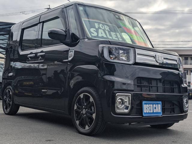 ウェイク GターボVS SAIII 純正SDナビ 両側パワードア 衝突軽減装置 Bluetooth バックカメラ 全方位カメラ ETC フルセグTV ドラレコ コーナーセンサー DVD オートハイビーム USB入力 革巻ハンドル LEDヘッドライト レーン逸脱警報(36枚目)