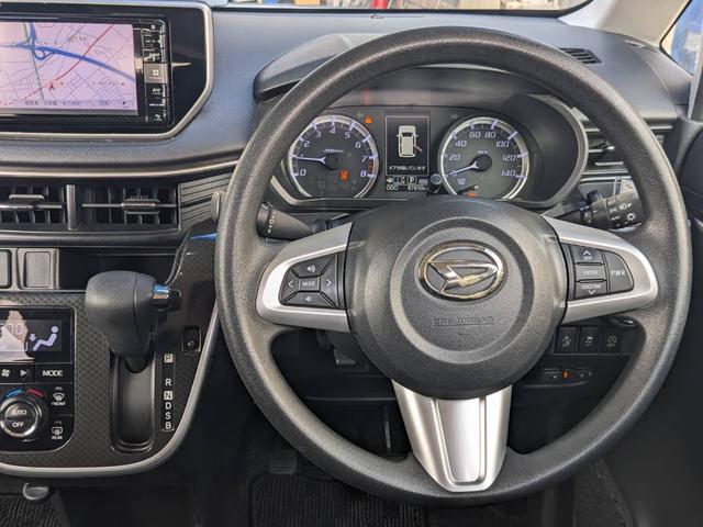 ムーヴ カスタム　Ｘ　ハイパーＳＡＩＩ　純正ＳＤナビ　衝突軽減装置　Ｂｌｕｅｔｏｏｔｈ　フルセグＴＶ　バックカメラ　ＥＴＣ　レーン逸脱警報　ＤＶＤ再生　ＬＥＤヘッドライト　ステリモ　ハーフレザーシート　オートライト　ＬＥＤフォグ　スマートキー　純正１４ＡＷ　記録簿（11枚目）