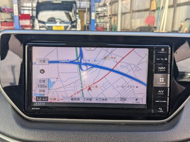 ムーヴ カスタム　Ｘ　ハイパーＳＡＩＩ　純正ＳＤナビ　衝突軽減装置　Ｂｌｕｅｔｏｏｔｈ　フルセグＴＶ　バックカメラ　ＥＴＣ　レーン逸脱警報　ＤＶＤ再生　ＬＥＤヘッドライト　ステリモ　ハーフレザーシート　オートライト　ＬＥＤフォグ　スマートキー　純正１４ＡＷ　記録簿（18枚目）