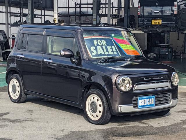 アルトラパンショコラ Ｘ　ＳＤナビ　Ｂｌｕｅｔｏｏｔｈ　ショコラ専用シート　フルセグＴＶ　革巻ハンドル　ＨＩＤヘッドライト　スマートキー　オートライト　盗難防止装置　ＤＶＤ再生　記録簿　アイドリングストップ　ドアバイザー　電格ミラー　集中ドアロック　ＡＢＳ　盗難防止装置（5枚目）