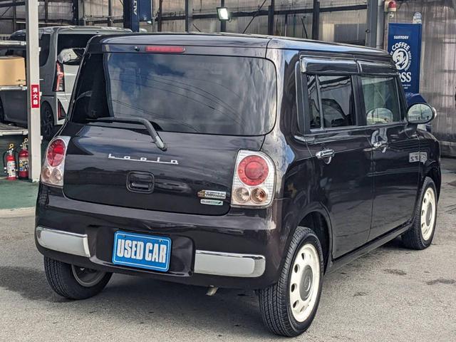 アルトラパンショコラ Ｘ　ＳＤナビ　Ｂｌｕｅｔｏｏｔｈ　ショコラ専用シート　フルセグＴＶ　革巻ハンドル　ＨＩＤヘッドライト　スマートキー　オートライト　盗難防止装置　ＤＶＤ再生　記録簿　アイドリングストップ　ドアバイザー　電格ミラー　集中ドアロック　ＡＢＳ　盗難防止装置（8枚目）