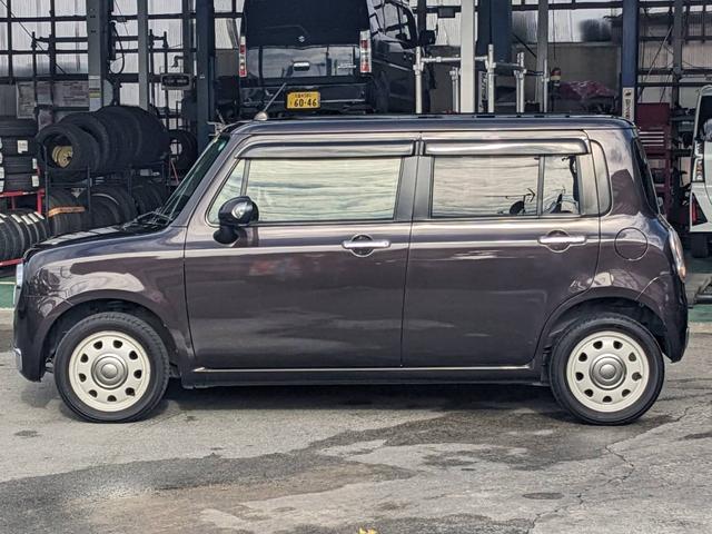 アルトラパンショコラ Ｘ　ＳＤナビ　Ｂｌｕｅｔｏｏｔｈ　ショコラ専用シート　フルセグＴＶ　革巻ハンドル　ＨＩＤヘッドライト　スマートキー　オートライト　盗難防止装置　ＤＶＤ再生　記録簿　アイドリングストップ　ドアバイザー　電格ミラー　集中ドアロック　ＡＢＳ　盗難防止装置（35枚目）