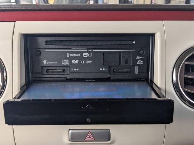 アルトラパンショコラ Ｘ　ＳＤナビ　Ｂｌｕｅｔｏｏｔｈ　ショコラ専用シート　フルセグＴＶ　革巻ハンドル　ＨＩＤヘッドライト　スマートキー　オートライト　盗難防止装置　ＤＶＤ再生　記録簿　アイドリングストップ　ドアバイザー　電格ミラー　集中ドアロック　ＡＢＳ　盗難防止装置（53枚目）