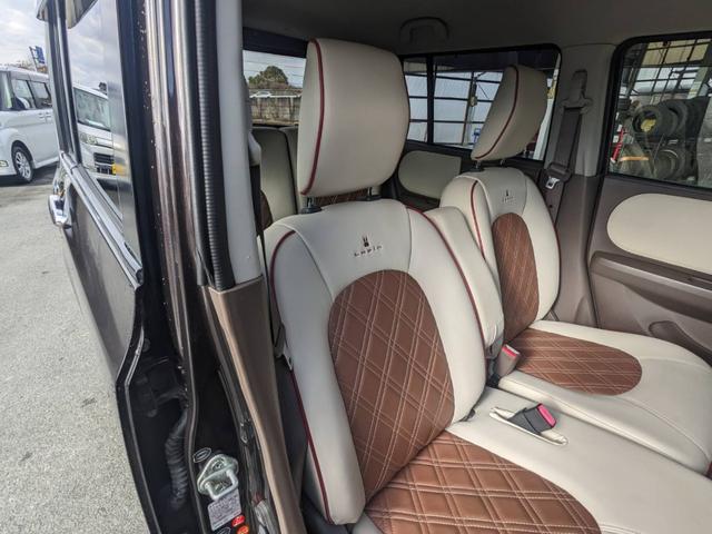 アルトラパンショコラ Ｘ　ＳＤナビ　Ｂｌｕｅｔｏｏｔｈ　ショコラ専用シート　フルセグＴＶ　革巻ハンドル　ＨＩＤヘッドライト　スマートキー　オートライト　盗難防止装置　ＤＶＤ再生　記録簿　アイドリングストップ　ドアバイザー　電格ミラー　集中ドアロック　ＡＢＳ　盗難防止装置（59枚目）