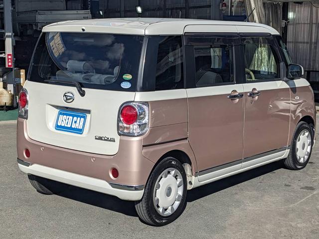 ムーヴキャンバス Ｘメイクアップ　ＳＡＩＩ　禁煙車　純正ＳＤナビ　衝突軽減装置　フルセグＴＶ　Ｂｌｕｅｔｏｏｔｈ　バックカメラ　ＥＴＣ　純正シートカバー　ＬＥＤフォグライト　レーン逸脱警報　盗難防止装置　電格ミラー　オートライト　光軸調整ライト　ドアバイザー　集中ドアロック（6枚目）