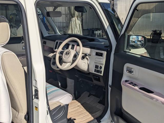 ムーヴキャンバス Ｘメイクアップ　ＳＡＩＩ　禁煙車　純正ＳＤナビ　衝突軽減装置　フルセグＴＶ　Ｂｌｕｅｔｏｏｔｈ　バックカメラ　ＥＴＣ　純正シートカバー　ＬＥＤフォグライト　レーン逸脱警報　盗難防止装置　電格ミラー　オートライト　光軸調整ライト　ドアバイザー　集中ドアロック（12枚目）