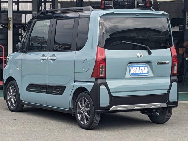 タント ファンクロス　ＳＤナビ　両側パワードア　衝突軽減ブレーキ　Ｂｌｕｅｔｏｏｔｈ　バックカメラ　ＥＴＣ　フルセグＴＶ　レーン逸脱警報　ＬＥＤヘッドライト　コーナーセンサー　電動Ｐブレーキ　ＵＳＢ入力　オートハイビーム　シートヒーター　純正１４ＡＷ　スマートキー（8枚目）