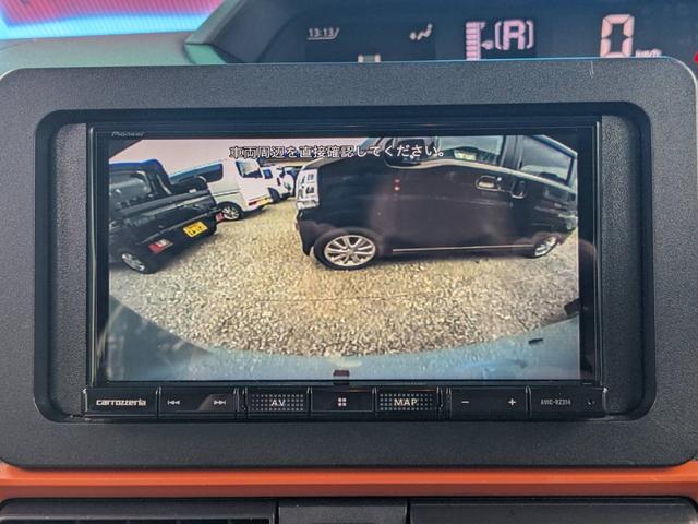 タント ファンクロス　ＳＤナビ　両側パワードア　衝突軽減ブレーキ　Ｂｌｕｅｔｏｏｔｈ　バックカメラ　ＥＴＣ　フルセグＴＶ　レーン逸脱警報　ＬＥＤヘッドライト　コーナーセンサー　電動Ｐブレーキ　ＵＳＢ入力　オートハイビーム　シートヒーター　純正１４ＡＷ　スマートキー（19枚目）