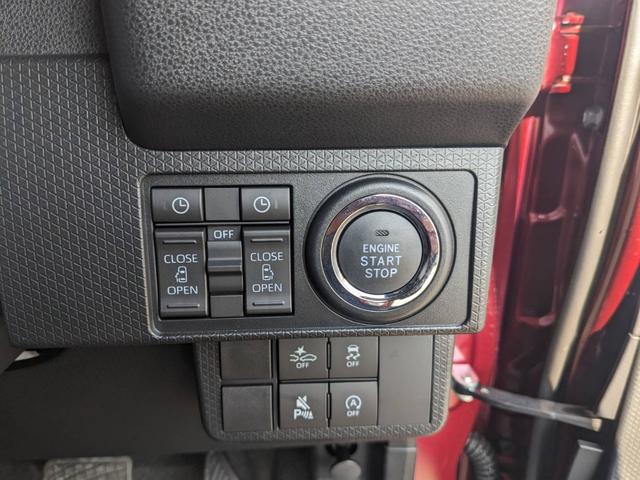 タント カスタムＸ　届出済未使用車　両側パワードア　衝突軽減ブレーキ　シートヒーター　ハーフレザーシート　コーナーセンサー　電動Ｐブレーキ　ＵＳＢ入力　ＬＥＤヘッドライト　オートハイビーム　レーン逸脱警報　スマートキー　ＬＥＤフォグ　電格ミラー　左右シートバックテーブル（17枚目）