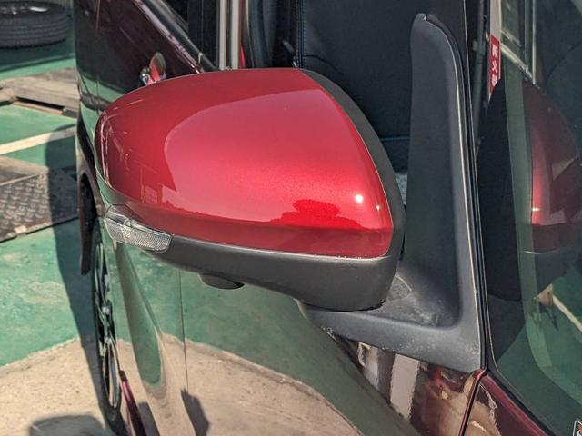 タント カスタムＸ　届出済未使用車　両側パワードア　衝突軽減ブレーキ　シートヒーター　ハーフレザーシート　コーナーセンサー　電動Ｐブレーキ　ＵＳＢ入力　ＬＥＤヘッドライト　オートハイビーム　レーン逸脱警報　スマートキー　ＬＥＤフォグ　電格ミラー　左右シートバックテーブル（29枚目）