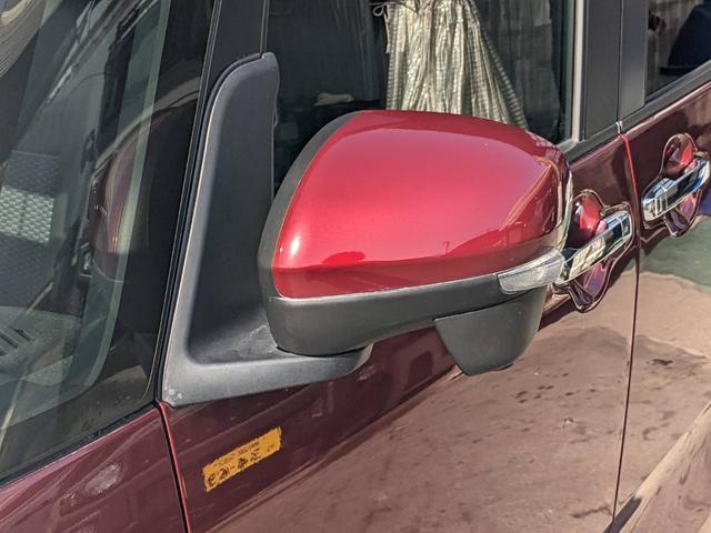 タント カスタムＸ　届出済未使用車　両側パワードア　衝突軽減ブレーキ　シートヒーター　ハーフレザーシート　コーナーセンサー　電動Ｐブレーキ　ＵＳＢ入力　ＬＥＤヘッドライト　オートハイビーム　レーン逸脱警報　スマートキー　ＬＥＤフォグ　電格ミラー　左右シートバックテーブル（30枚目）