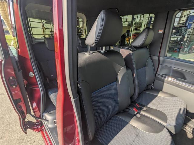 タント カスタムＸ　届出済未使用車　両側パワードア　衝突軽減ブレーキ　シートヒーター　ハーフレザーシート　コーナーセンサー　電動Ｐブレーキ　ＵＳＢ入力　ＬＥＤヘッドライト　オートハイビーム　レーン逸脱警報　スマートキー　ＬＥＤフォグ　電格ミラー　左右シートバックテーブル（57枚目）